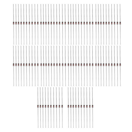 Immagine di 100pcs 1N4148 Switching Diode Kit DIY Electronic Component Set Straight Pin DO-35