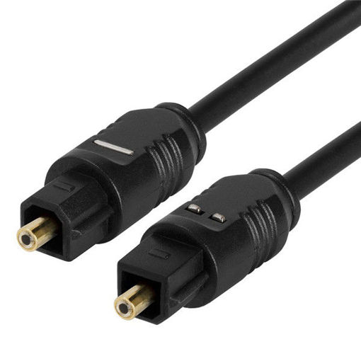 Immagine di 1M-15M Gold Plated Digital Toslink SPDIF Audio Optical Fiber Cable Cord