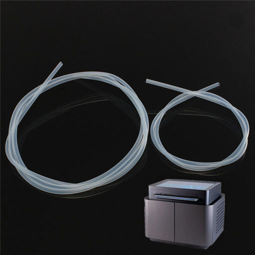 Immagine di 3D Printer PTFE/Teflon Tubing Feed Tube Pipe - 3.00mm 46mm - RepRap