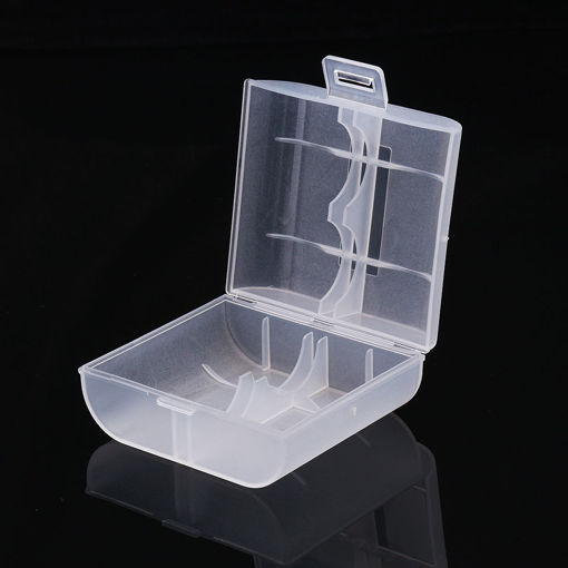 Picture of Palo 2 Slot C D Size Battery Storage Organization Case Box Holder