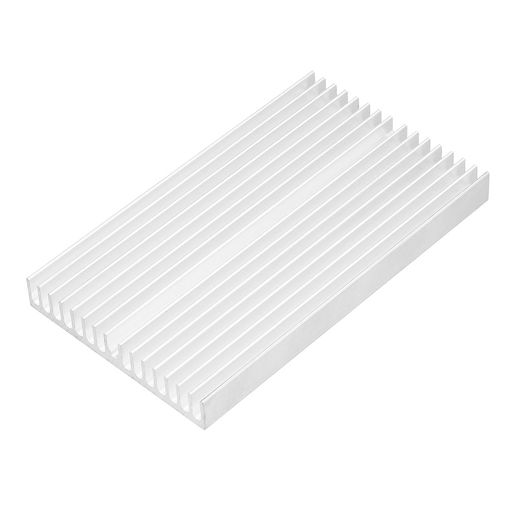 Immagine di 100x60x10mm Short Toothed Aluminum Alloy Heat Sink Radiator