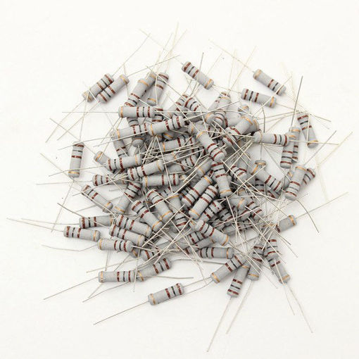 Picture of 100pcs 220V 2W 100ohm 100R Resistance Ceramic Oxide Film Resistor