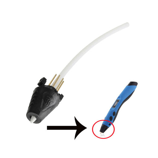 Immagine di 1.75mm 3D Printing Pen Nozzle For 5V 2A 3D Printing Pen