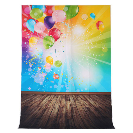 Immagine di 1.5x2.1M 5x7FT Balloon Pattern Vinyl Studio Photo Photography Background Backdrop