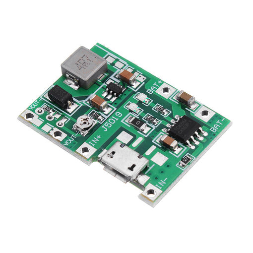 Picture of 10pcs 3.7V 9V 5V 2A Adjustable Step Up 18650 Lithium Battery Charging Discharge Integrated Module