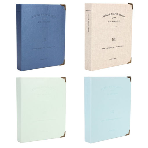 Picture of 120 Pockets 3 Inch Book Photo Album Picture Storage Case for Fujifilm Instax Mini 7S 8 90 50