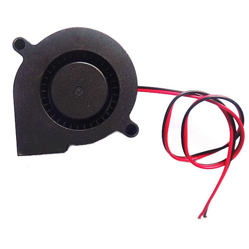 Immagine di 10PCS 24V DC 0.1A 50mm*50mm*15mm Blow Radial Cooling Fan For 3D Printer