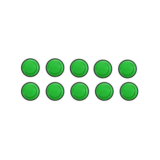 Immagine di 10Pcs Green 28mm Short Push Button for Arcade Game Console Controller DIY