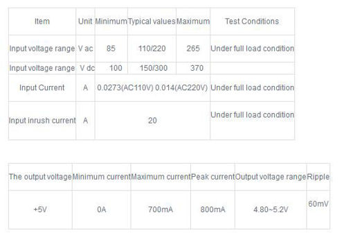 Picture of 10Pcs 5V 700mA 3.5W AC-DC Step Down Isolated Switching Power Supply Module