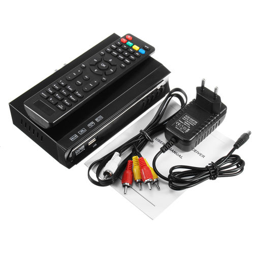 Immagine di 1080P DVB-S2 HD Digital TV Signal Receiver USB WIFI with Remote Control