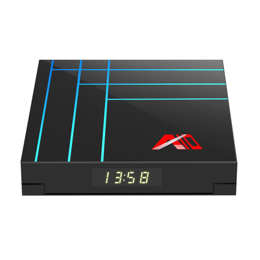 Immagine di A10 RK3318 2GB RAM 16GB ROM 2.4G Android 9.0 4K VP9 H.265 TV Box