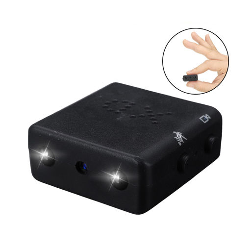 Immagine di 1inch Night Vision 1080P Mini Infrared IR-CUT Micro Rechargeable Home Camera DVR