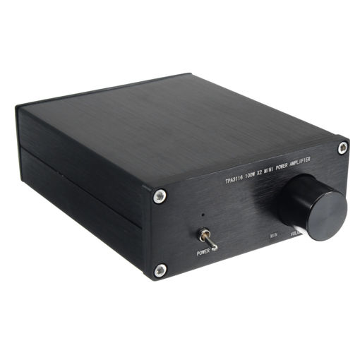 Picture of 100Wx2 TPA3116D2 2 Channel HiFi Stereo Subwoofer Mini Digital Power Amplifier