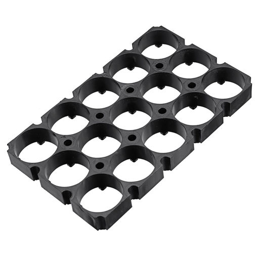 Immagine di 10pcs 3x5 18650 Battery Spacer Plastic Holder Lithium Battery Support Combination Fixed Bracket With Bayonet