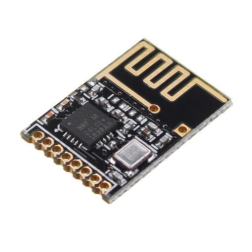 Immagine di 10pcs 2.4G Patch Wireless Module XH-NF-03 On Board Antenna SPI Interface Internet Module