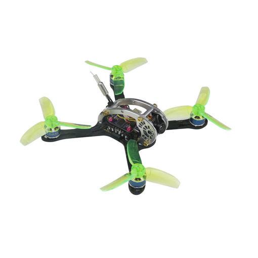 Immagine di KINGKONG/LDARC FLY EGG V2 130 130mm RC FPV Racing Drone w/ F3 12A 4in1 Blheli_S 16CH 800TVL PNP BNF