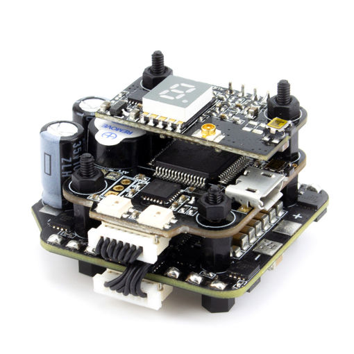 Immagine di EMAX Mini Magnum 2 F4 35A Flytower 20x20mm 35A 2-6S BLHeli_32 4in1 ESC+F4 Flight Controller OSD+VTX