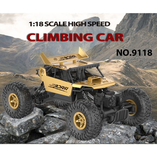 Immagine di Flytec 9118 1/18 2.4G 4WD Alloy Off Road RC Climbing Car