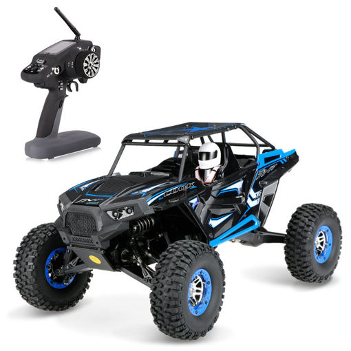 Immagine di Wltoys 10428B 1/10 2.4G 4WD 30km/h Rc Car Rock Crawler Vehicle Climbing Truck RTR Model