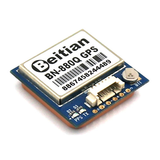 Immagine di Beitian BN-880Q GPS+GLONASS Dual GPS Antenna Module FLASH TTL Level 9600bps for FPV RC Racing Drone