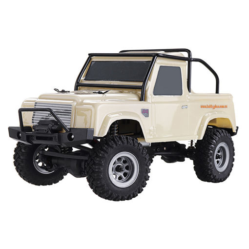 Immagine di URUAV 1/24 4WD 2.4G Mini RC Car Crawler Model Vehicle Waterproof RTR With Two Battery