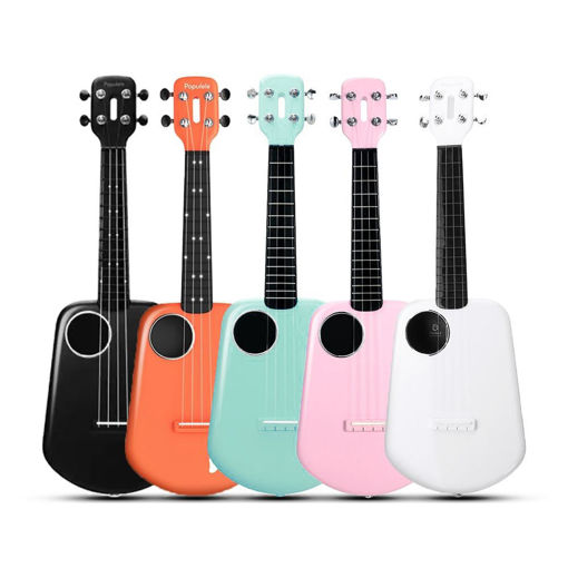 Immagine di Xiaomi Populele 2 23 Inch USB Smart Ukulele APP Control Bluetooth 4.0 With Led Lamp Beads