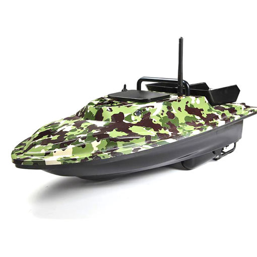 Immagine di Flytec V007 Intelligent 500m Control Fishing Finder Bait RC Boat 4.8km/h Double Motor 54cm