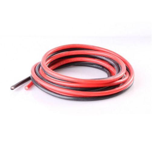 Immagine di 1M 8/10/12/14/16/18/20/22/24/26 AWG Silicone Wire SR Cable Wire