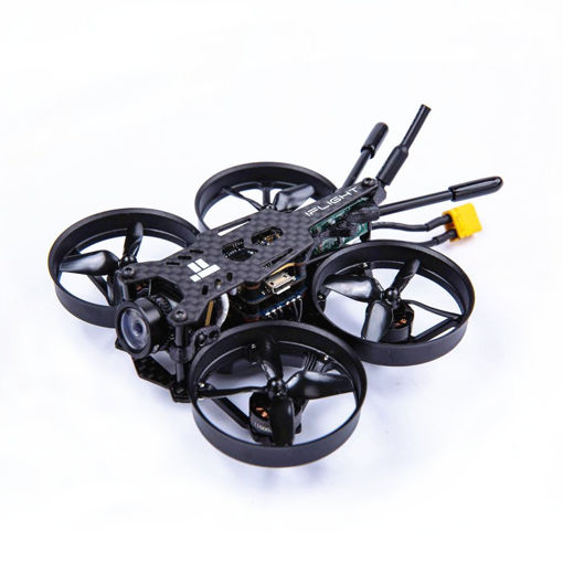 Immagine di iFlight CineBee 75HD Black Version 2-3S Whoop RC FPV Racing Drone W/ SucceX mirco F4 12A 200mW Turtle V2 HD