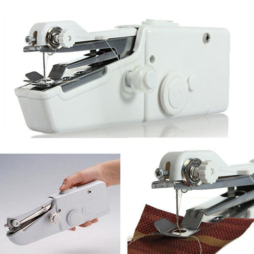 Picture of Loskii BX-215 Portable Mini Electric Handheld Sewing Machine Travel Household Cordless Stitch