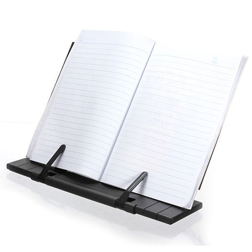 Immagine di Black  Adjustable Portable Reading Book Stand Holder