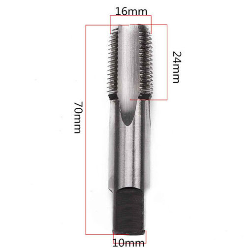 Immagine di 3/8 - 18 NPT HSS Taper Drill Bit Pipe Tap Machine Screw Tap for Pipes Inner Threading Making