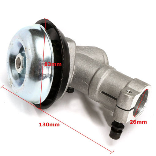 Immagine di 26mm 9 Spline Gearhead Gearbox For Strimmer Trimmer Brush Cutter Lawnmower