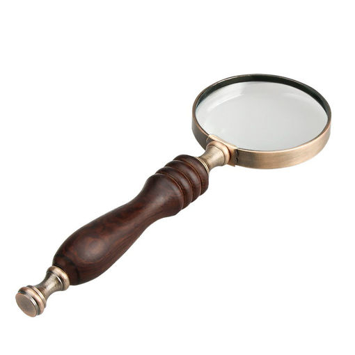 Immagine di Landnics 10X Handheld Magnifying Glass Lens Magnifier Optical Eye Reading 210mm