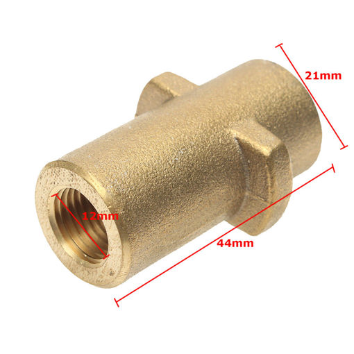 Immagine di 1/4 Inch Internal Thread Brass Pressure Washer Snow Foam Lance Adapter for Karcher K