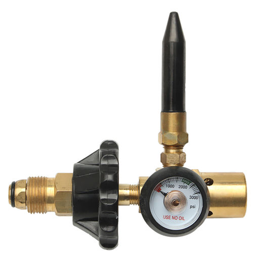 Immagine di Helium Tank Latex Balloon Inflator Regulator With Gauge For G5/8 Tank Valves