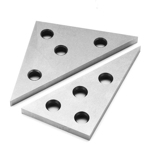 Immagine di 2pcs Angle Block Set Machinist Tool Planer Tool 30-60-90/45-45-90 CNC Parts