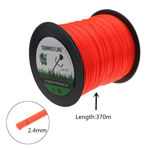 Immagine di 2.4mm x 370m Nylon Trimmer Line for Brushcutter lawnmower