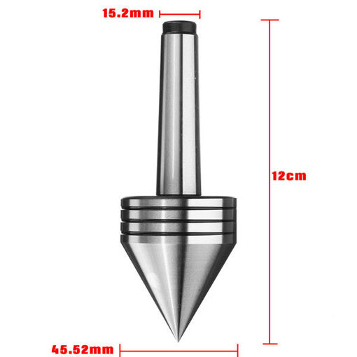 Immagine di MT2 Live Center Morse Taper Bearing Tailstock Center For CNC Cutter Lathe Tool